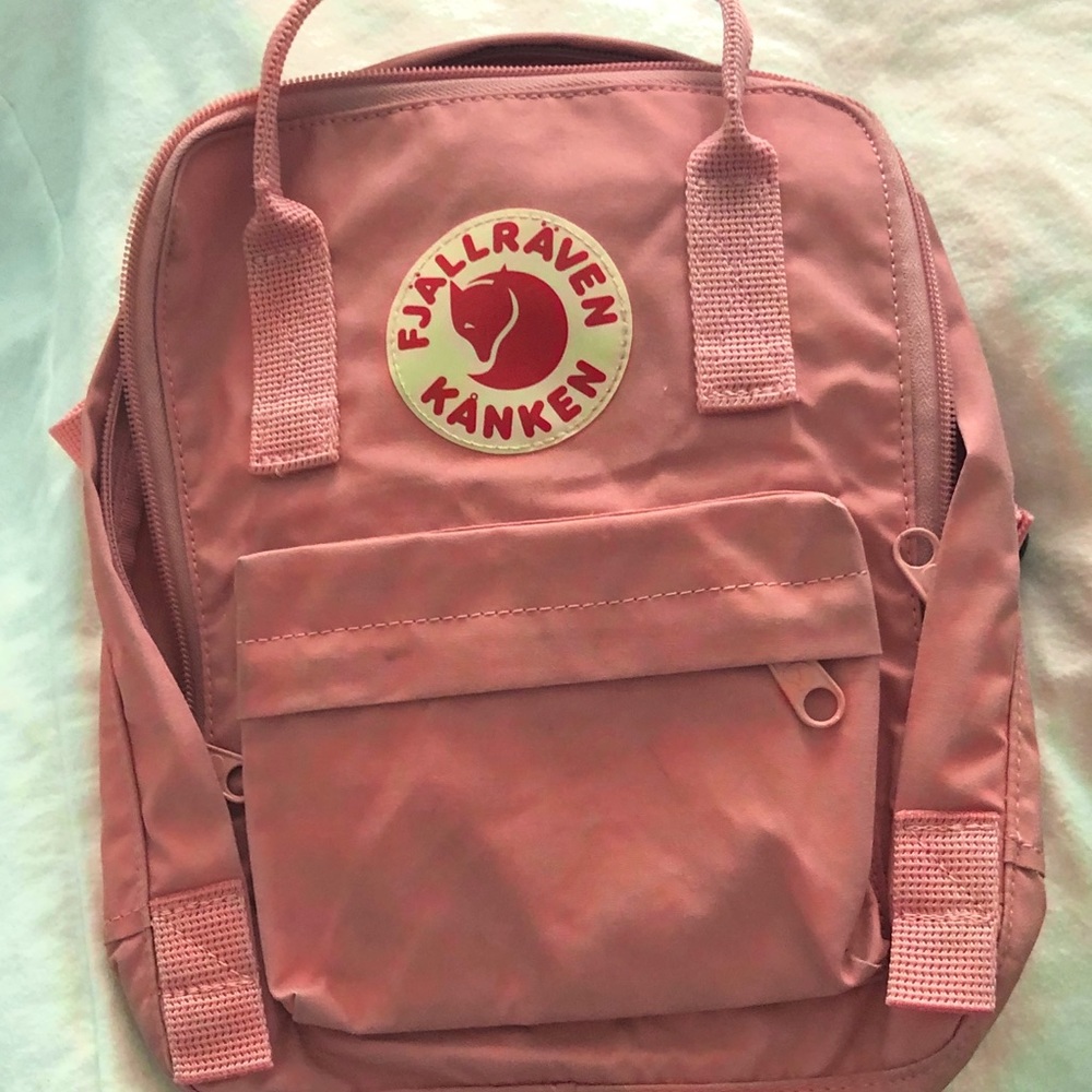 Pink Mini Fjallraven Kanken Backpack